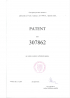 PATENT 307862