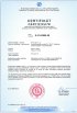 X-Y CNC stůl certifikát 669