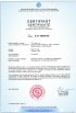 X-Y CNC stůl certifikát 668