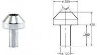 LM-II-L Nozzle Assembly, Sapphire .003