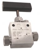 Straight Valve 2-Way,2pc 3/8, HP 