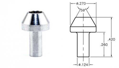 LS-I Nozzle Assembly, Sapphire, .003